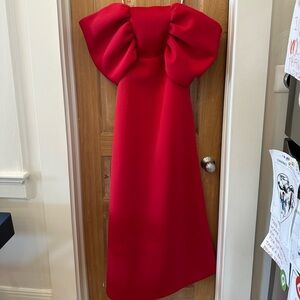 Ashley Stambouli Half Bow Dress Sz Small